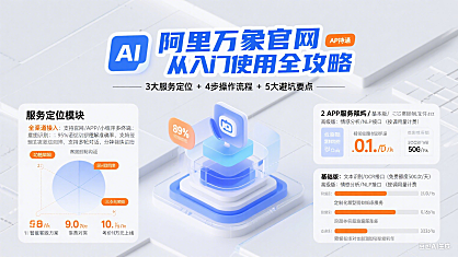 阿里万象官网怎么用？服务定位 + 操作流程 + 避坑全攻略