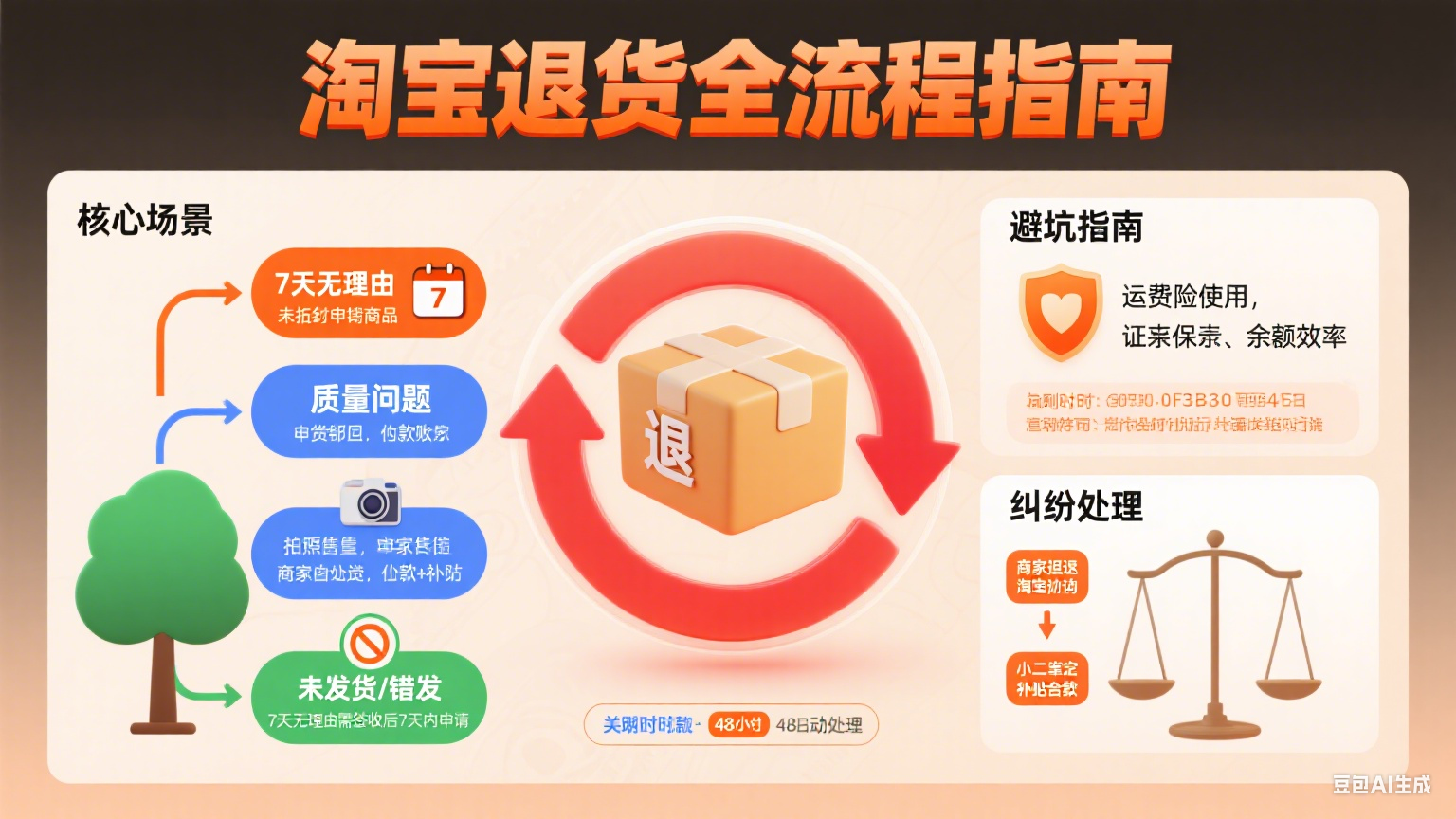 淘宝退货怎么退