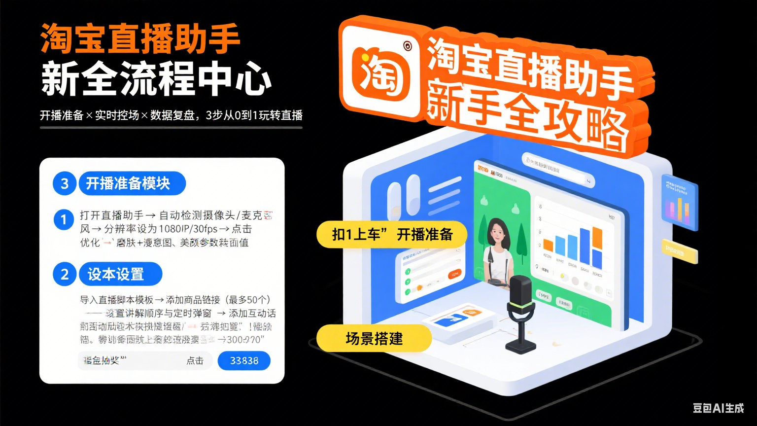 淘宝直播助手怎么用?从开播到复盘,新手也能玩转的全攻略