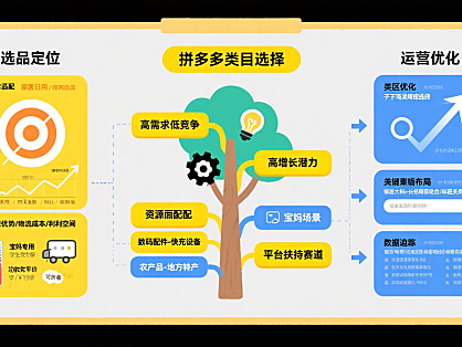 拼多多类目怎么选？商家选品定位 + 运营优化全指南