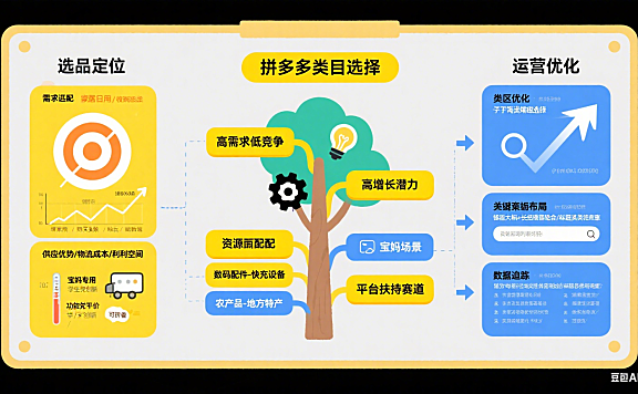 拼多多类目怎么选？商家选品定位 + 运营优化全指南