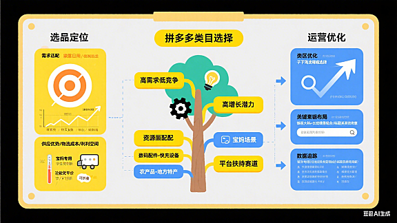 拼多多类目怎么选？商家选品定位 + 运营优化全指南