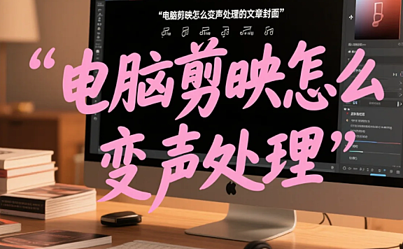 电脑剪映怎么变声处理？3步出自然音效+4个避坑技巧，新手不生硬不翻车