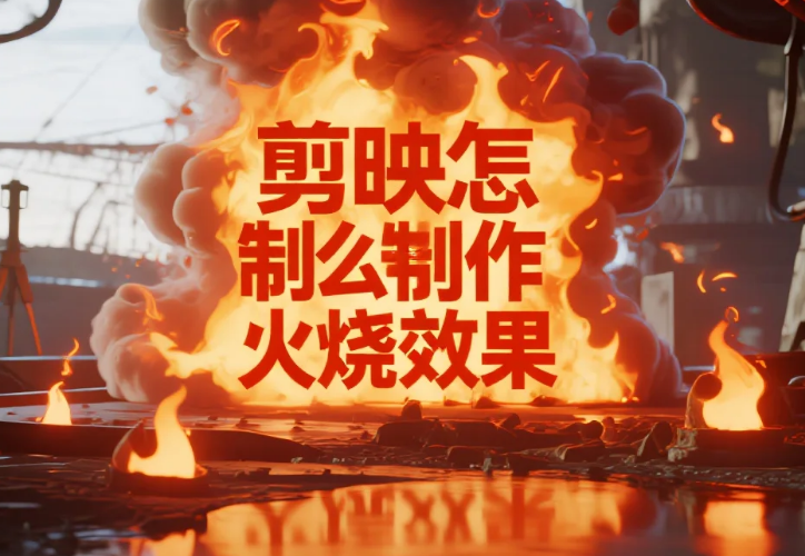 剪映怎么制作火烧效果?3 步出真实火焰 + 4 个避坑技巧