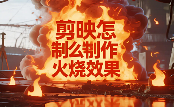 剪映怎么制作火烧效果？3 步出真实火焰 + 4 个避坑技巧