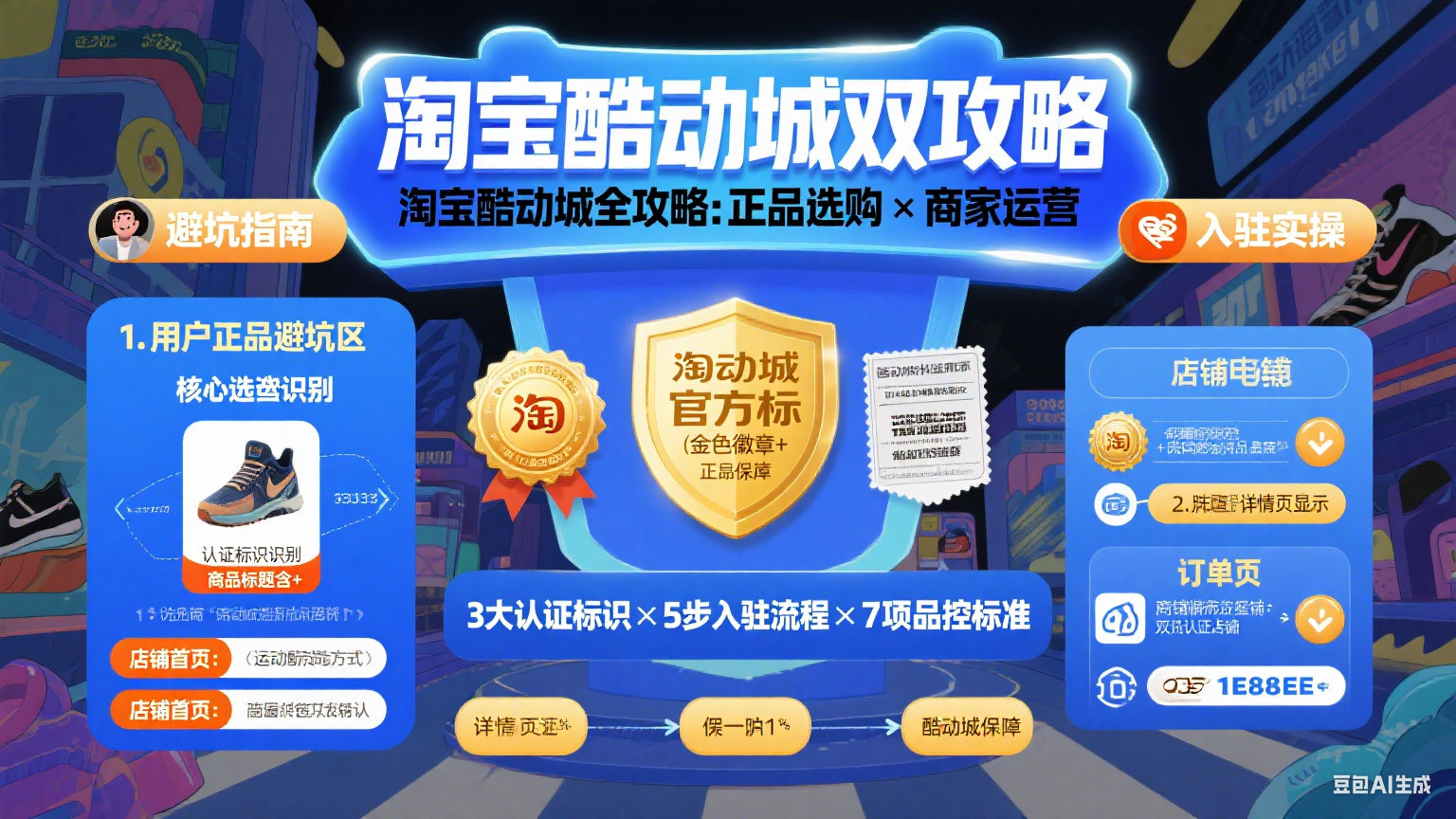 淘宝酷动城怎么玩?用户买正品避坑 + 商家入驻运营指南