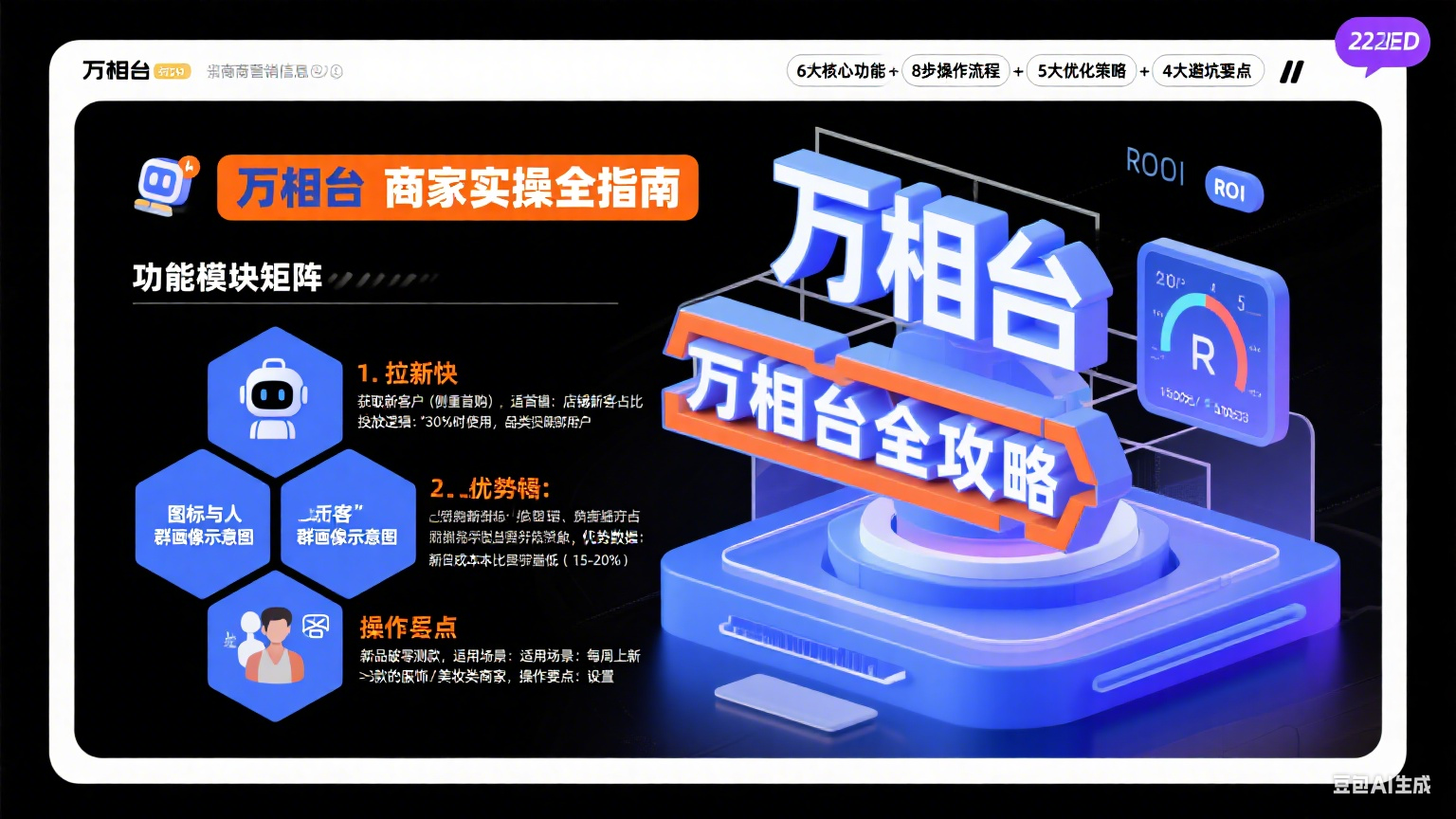 万相台怎么用?商家实操指南 + 功能拆解 + 避坑全攻略