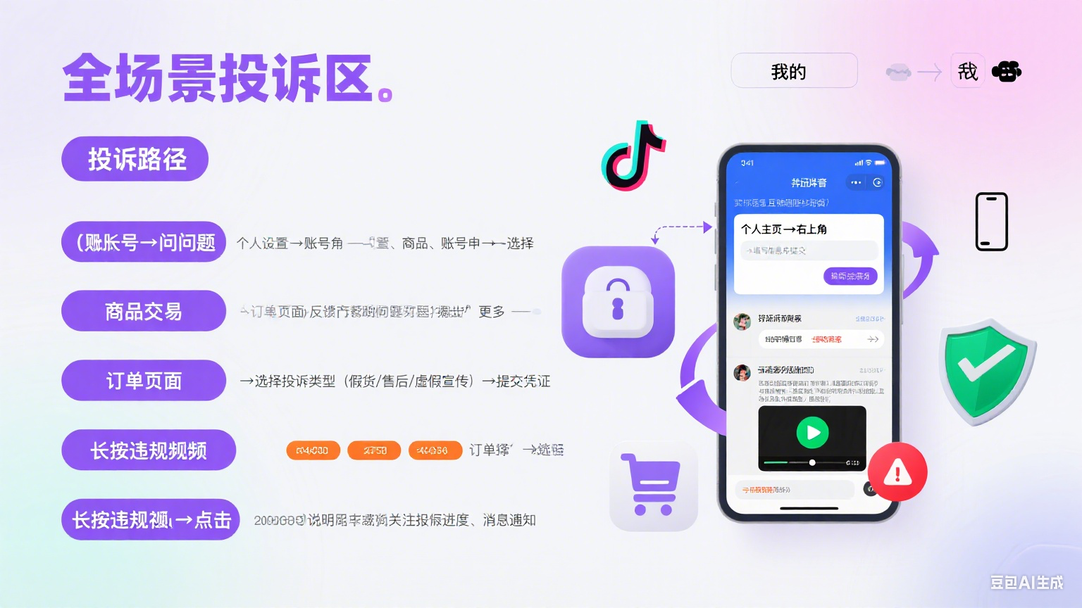 抖音怎么投诉?全场景投诉流程 + 举证技巧 + 避坑指南,用户必看