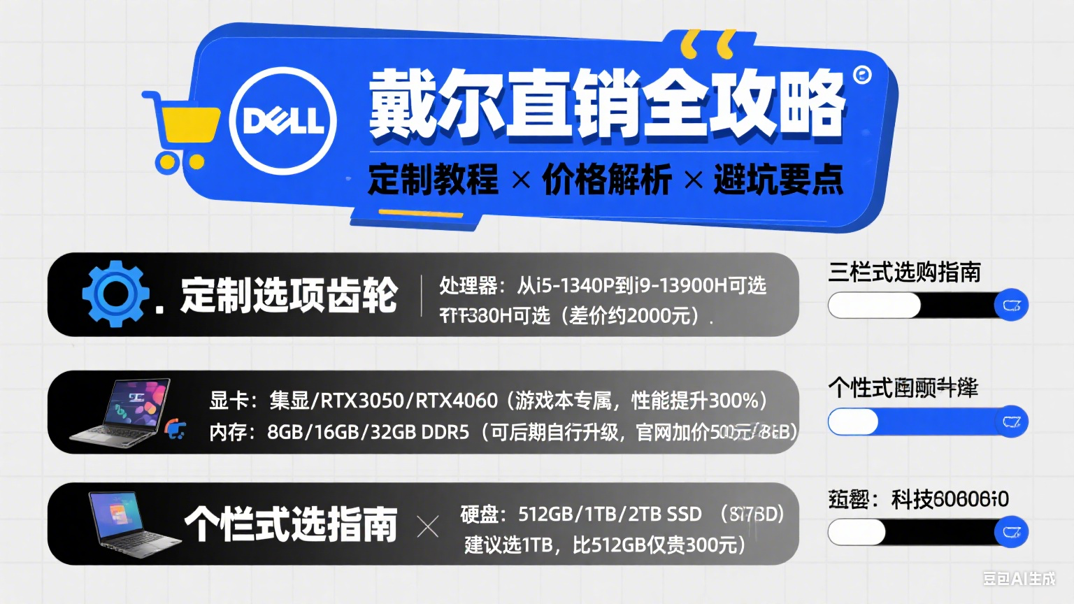 戴尔网络直销怎么买？定制技巧 + 价格优势 + 避坑指南