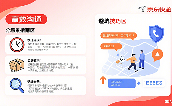 京东快递客服电话怎么打才高效?分场景指南 + 避坑技巧
