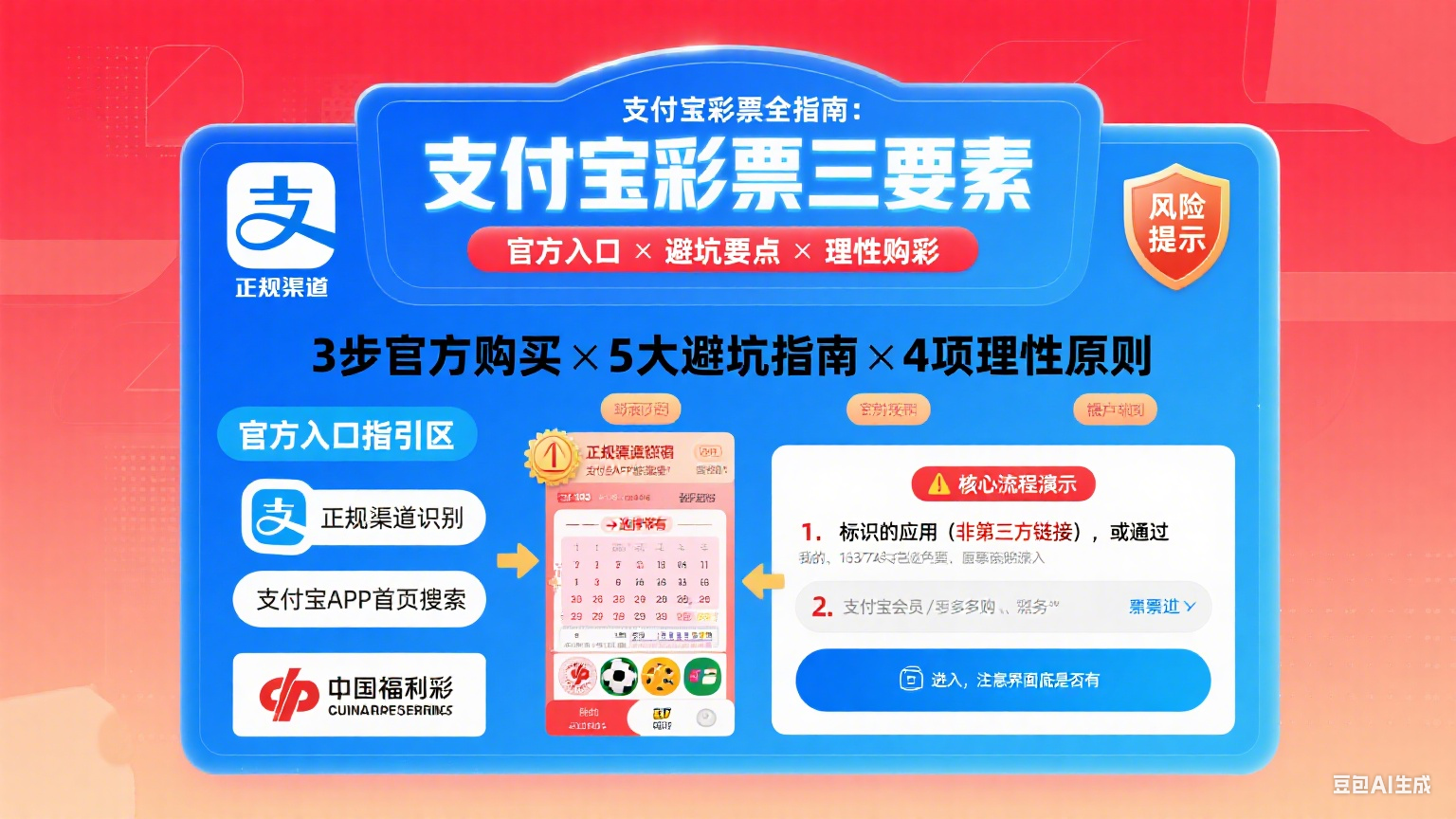 支付宝彩票怎么买?官方入口 + 避坑 + 理性购彩实操指南