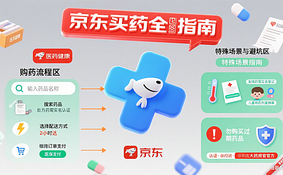 京东买药怎么用？流程拆解 + 避坑要点 + 特殊场景指南