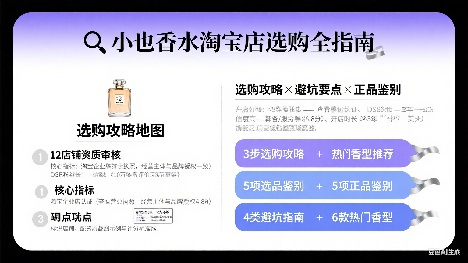 小也香水淘宝店值得买吗?选购攻略 + 避坑要点 + 正品鉴别