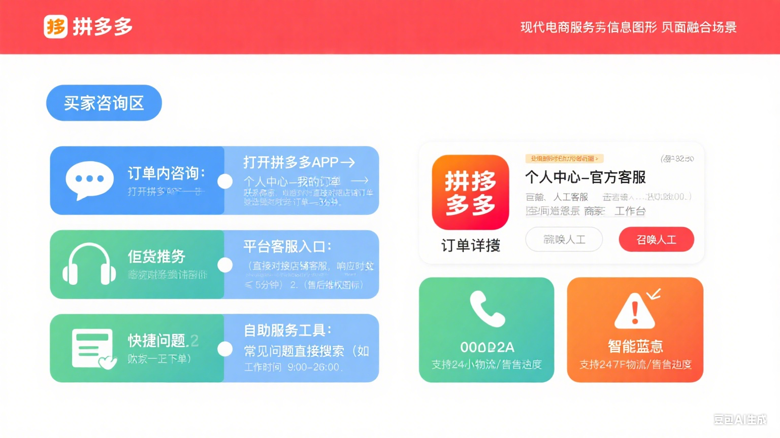 拼多多客服怎么找?买家咨询 + 卖家运营全攻略,避坑必看