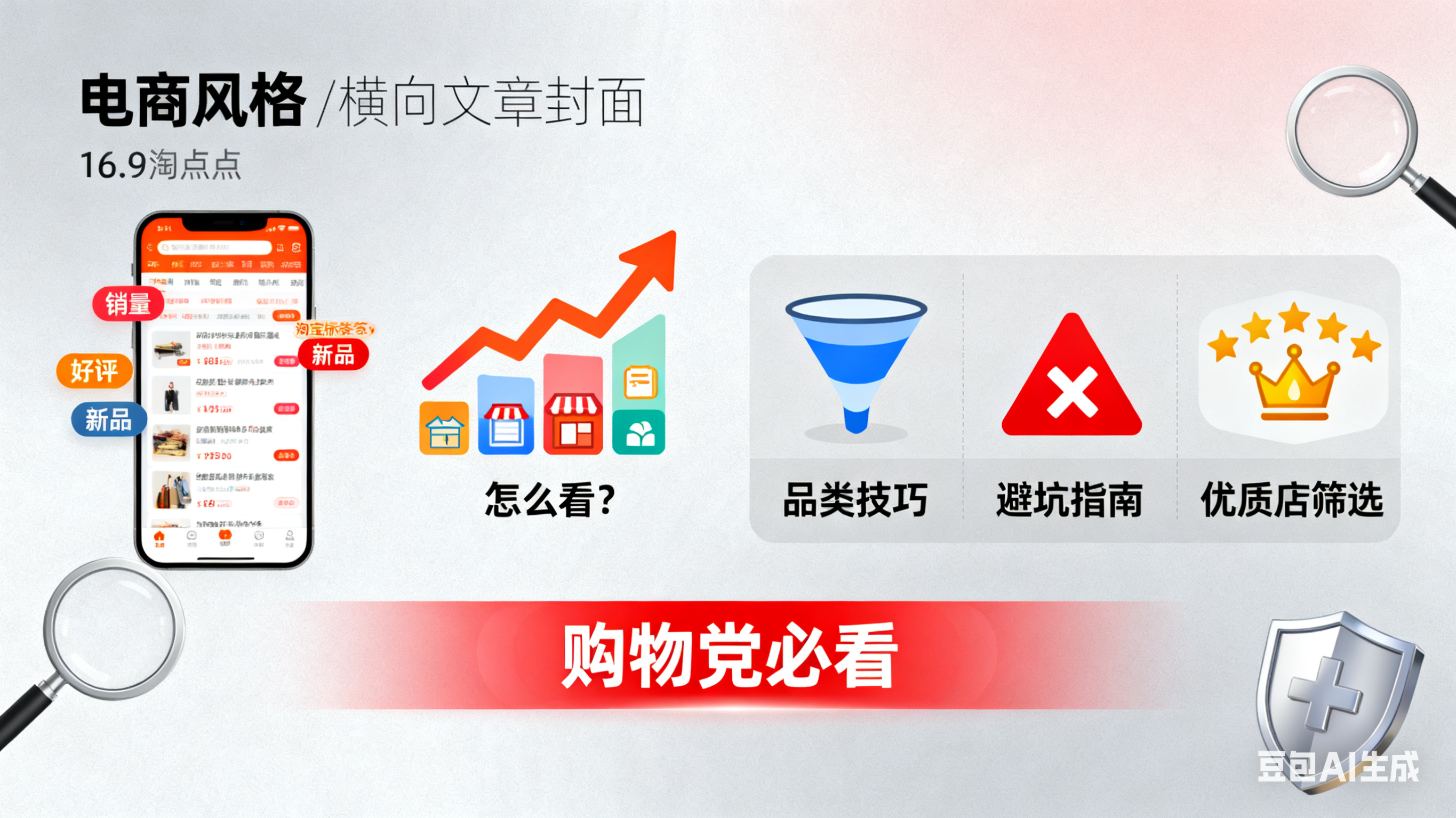 淘宝店排行怎么看?品类技巧 + 避坑指南 + 优质店筛选,购物党必看