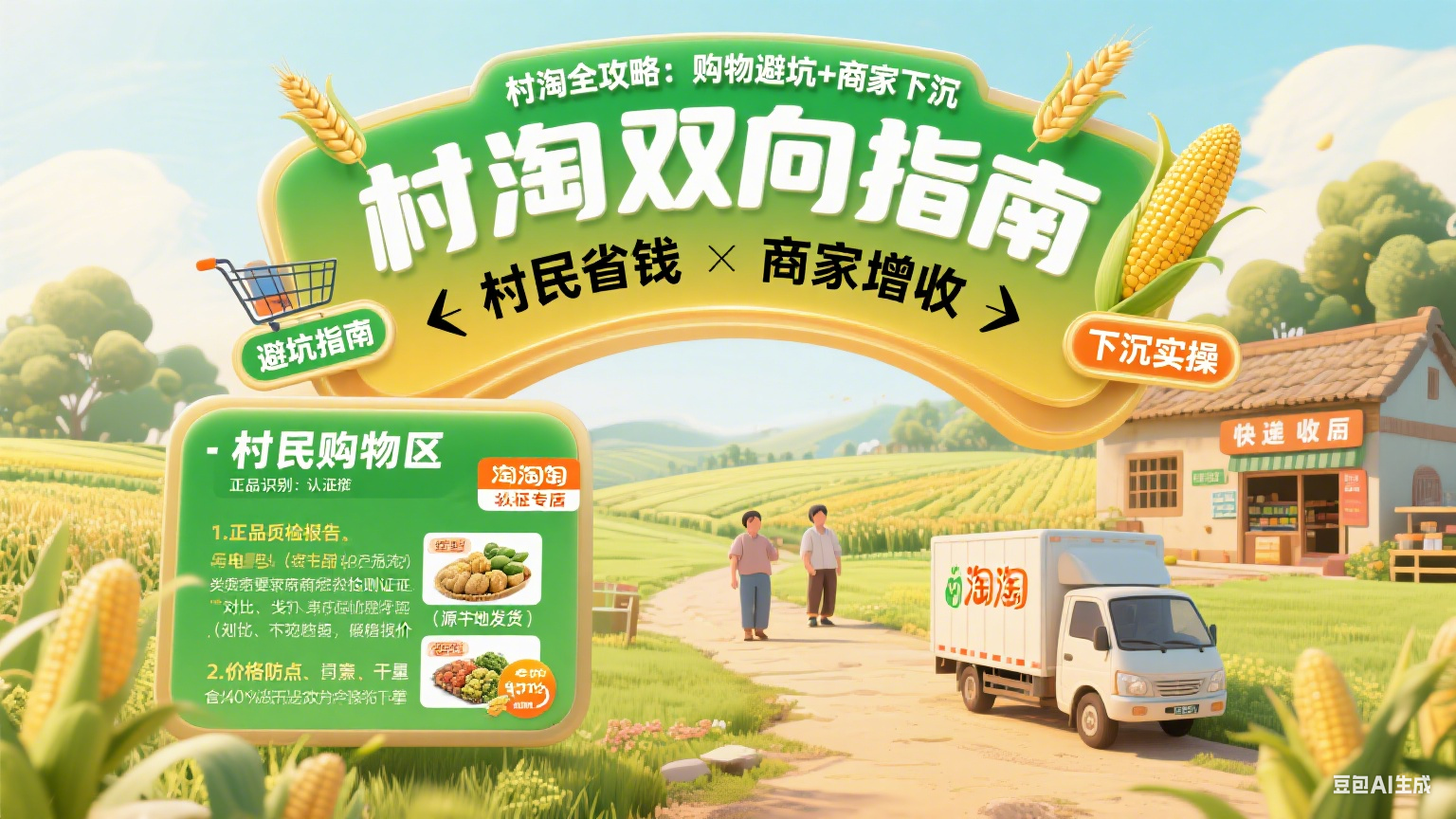 村淘怎么玩?村民购物避坑 + 商家下沉实操指南