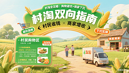 村淘怎么玩？村民购物避坑 + 商家下沉实操指南