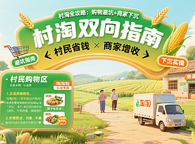 村淘怎么玩?村民购物避坑 + 商家下沉实操指南