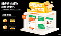 拼多多拼成功怎么退款?分场景流程 + 时效 + 避坑全攻略