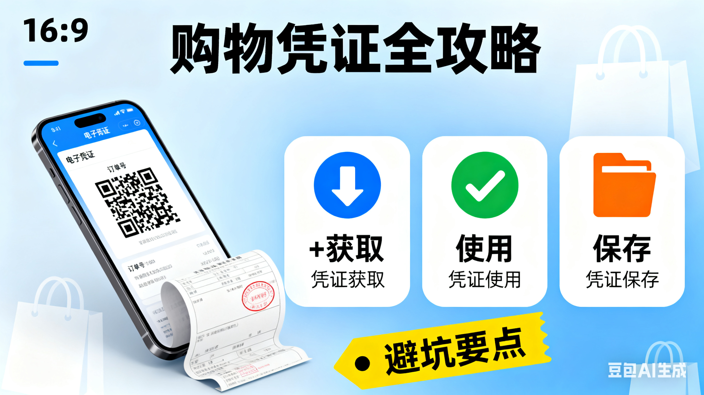 购物凭证怎么弄?电子 / 纸质凭证获取 + 使用 + 保存指南,避坑要点附