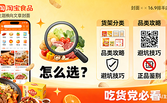 淘宝买食品怎么选？品类攻略 + 避坑技巧 + 正品鉴别，吃货党必看