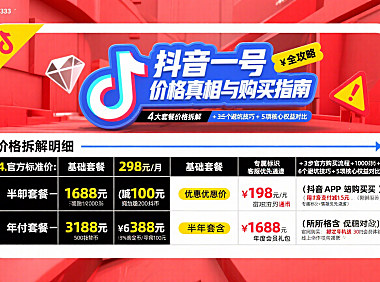 抖音一号多少钱？价格拆解 + 购买流程 + 避坑全攻略
