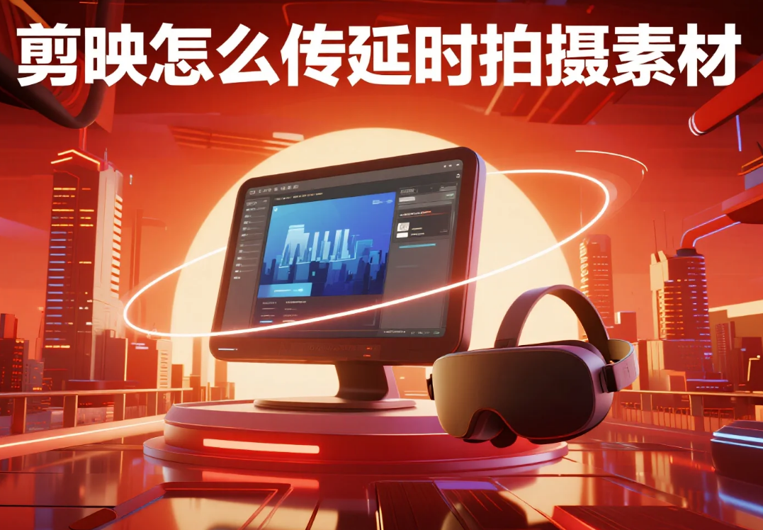 剪映怎么传延时拍摄素材?3步适配+4个避坑技巧,新手不丢帧不卡顿