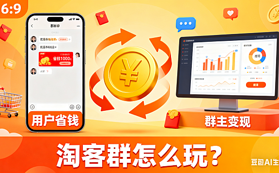 淘客群怎么玩？用户省钱 + 群主变现指南