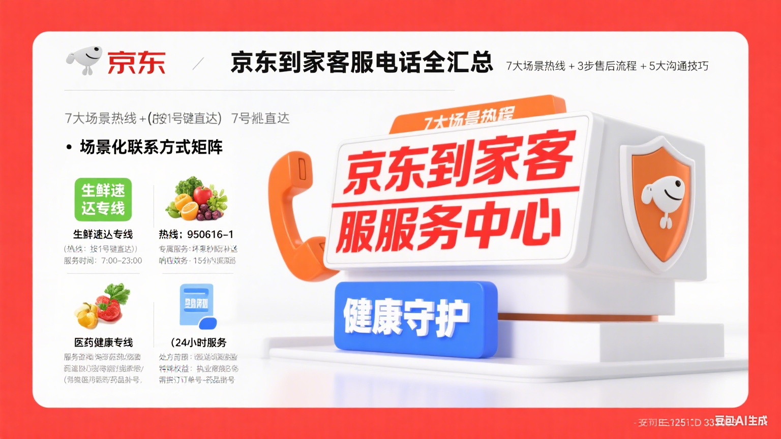 京东到家客服电话全汇总,一文解决售后难题!