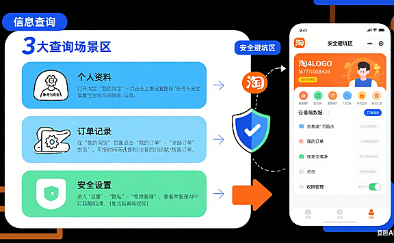 淘宝账号信息在哪里看?3 大场景查询 + 安全避坑全指南