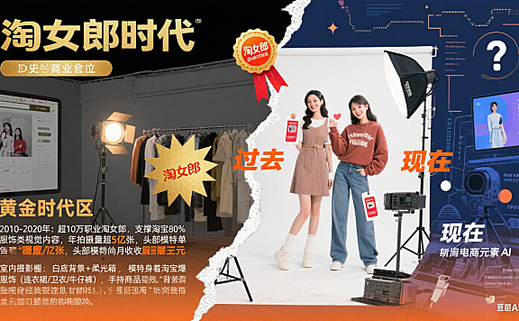 淘女郎正式落幕：曾撑起淘宝视觉半边天，现在商家该找谁？