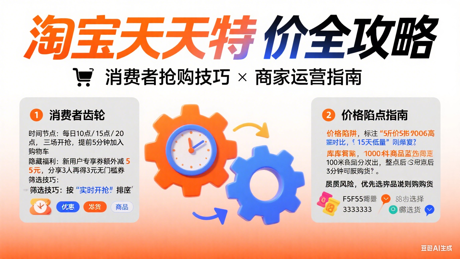淘宝天天特价怎么玩?消费者抢购攻略 + 商家运营指南