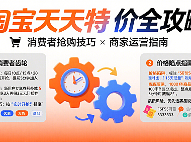 淘宝天天特价怎么玩?消费者抢购攻略 + 商家运营指南