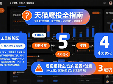 天猫魔投是什么？商家投放流程 + 优化技巧 + 避坑全指南