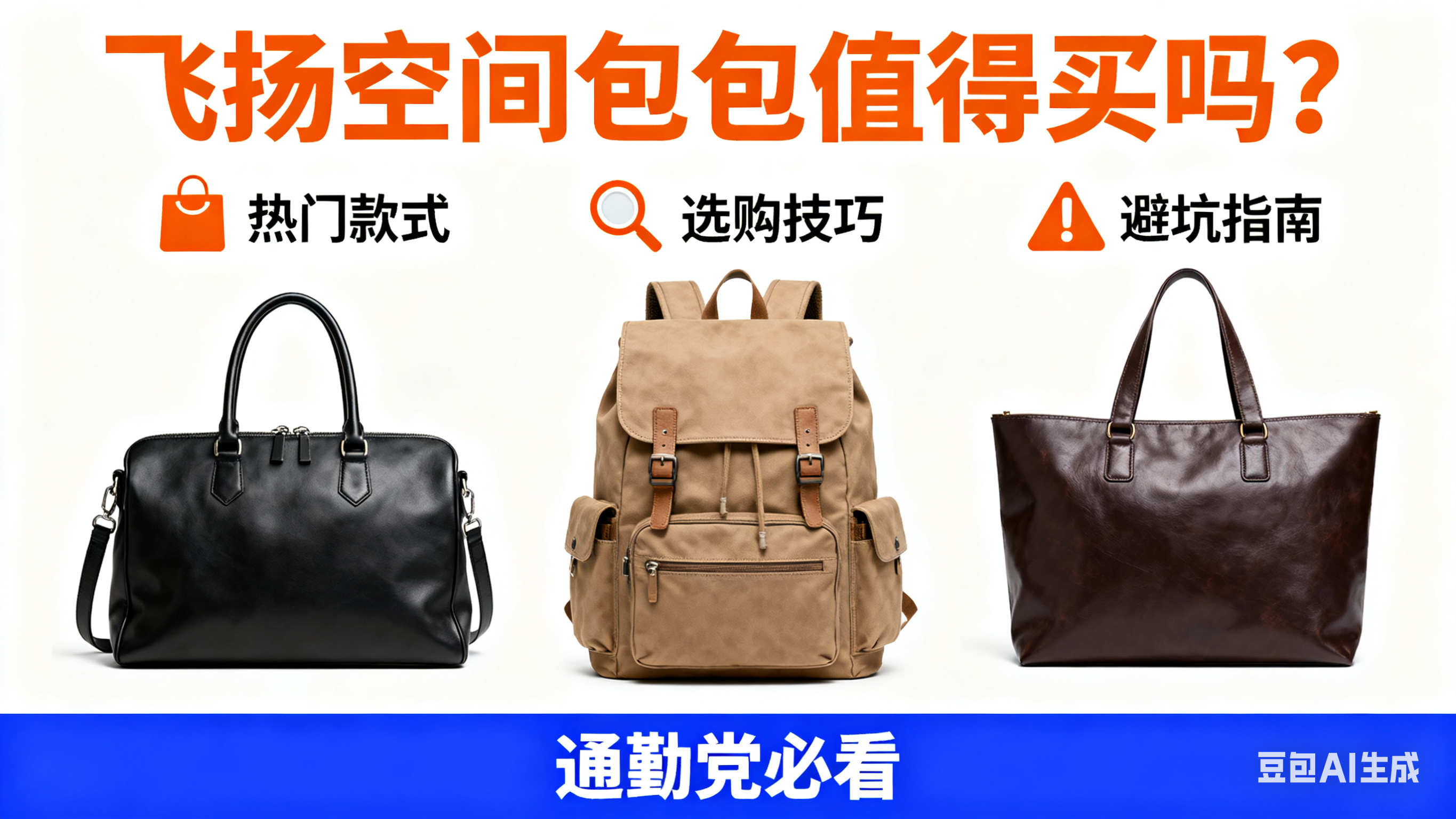 飞扬空间包包值得买吗?热门款式 + 选购技巧 + 避坑指南,通勤党必看