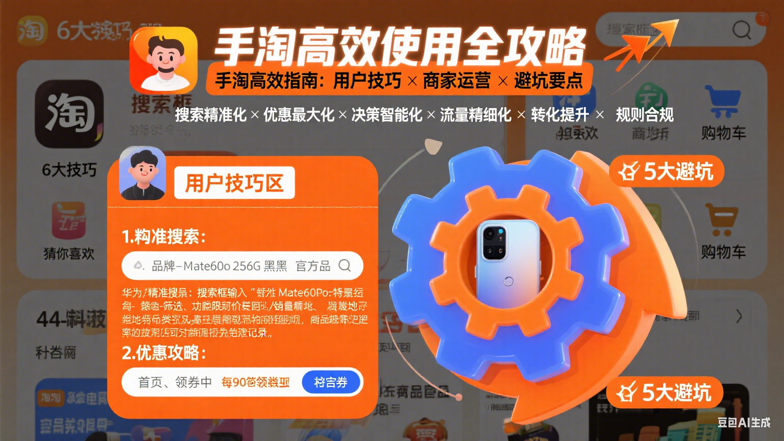 手淘怎么用才高效?用户购物技巧 + 商家运营避坑全指南