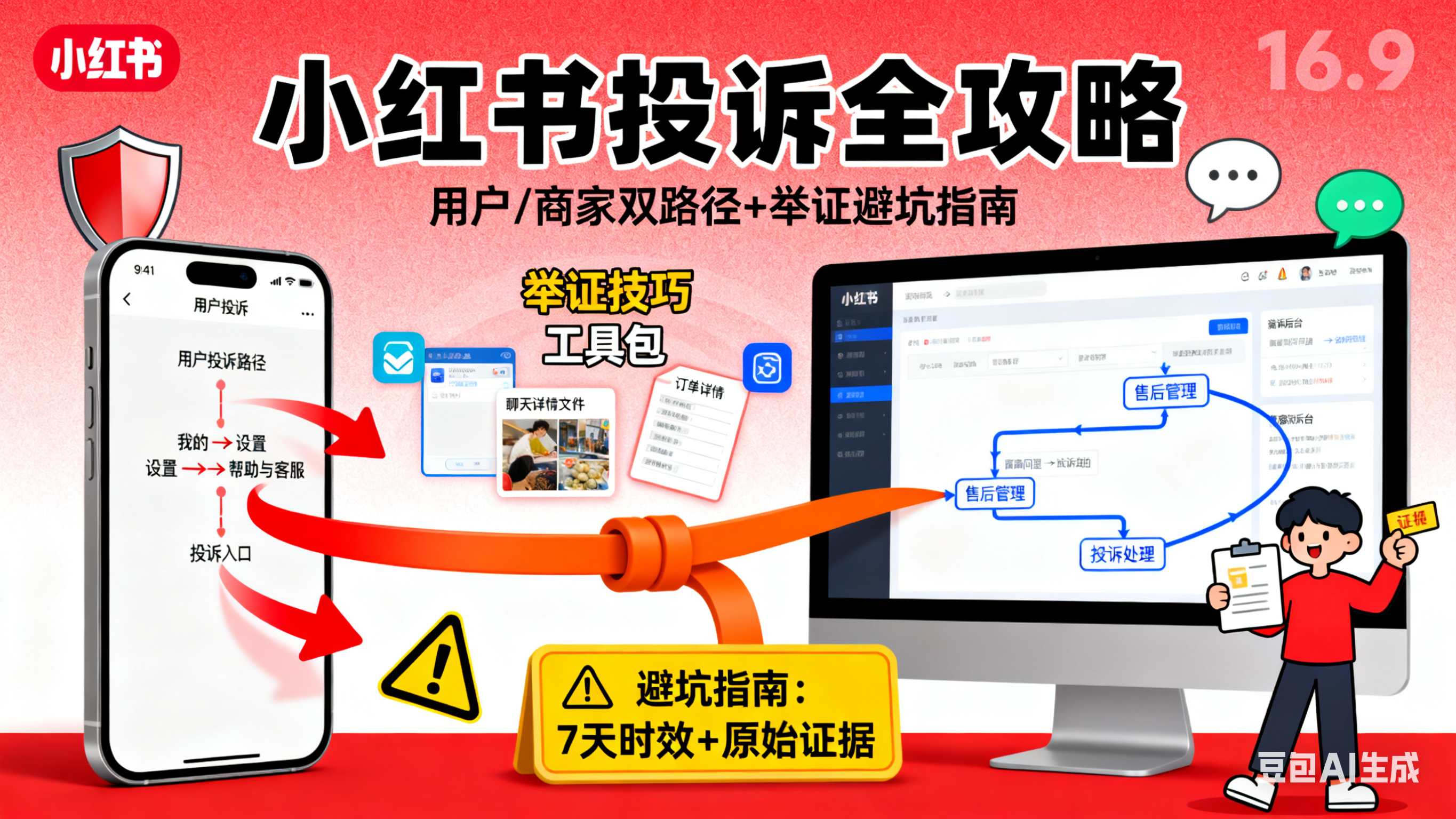 小红书投诉怎么弄?用户 / 商家路径 + 举证技巧 + 避坑指南,维权必看