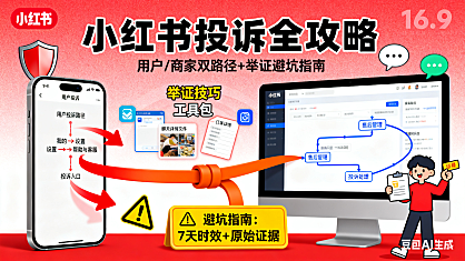 小红书投诉怎么弄?用户 / 商家路径 + 举证技巧 + 避坑指南,维权必看