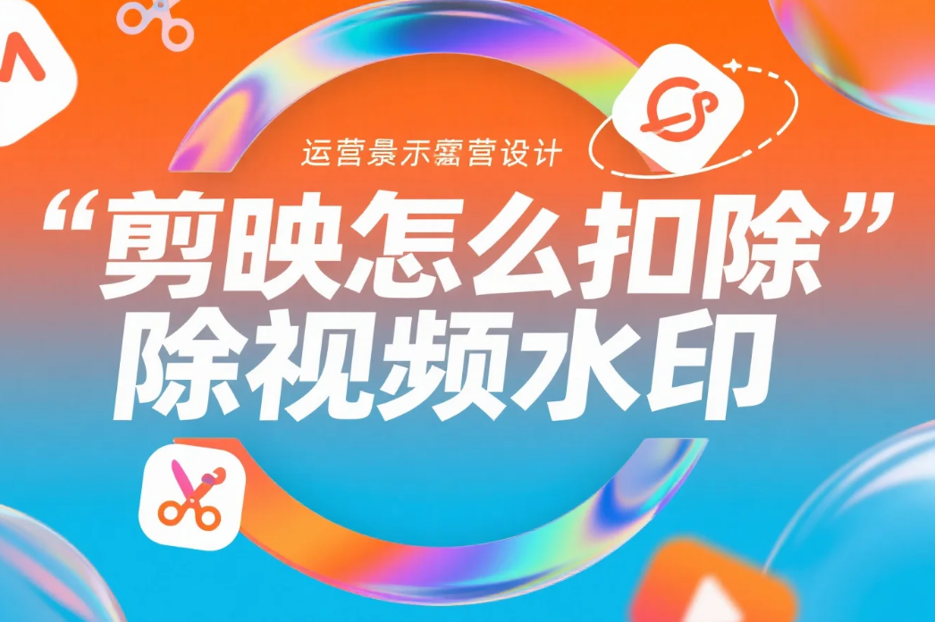 剪映怎么扣除视频水印?3 步无痕去除 + 4 个避坑技巧