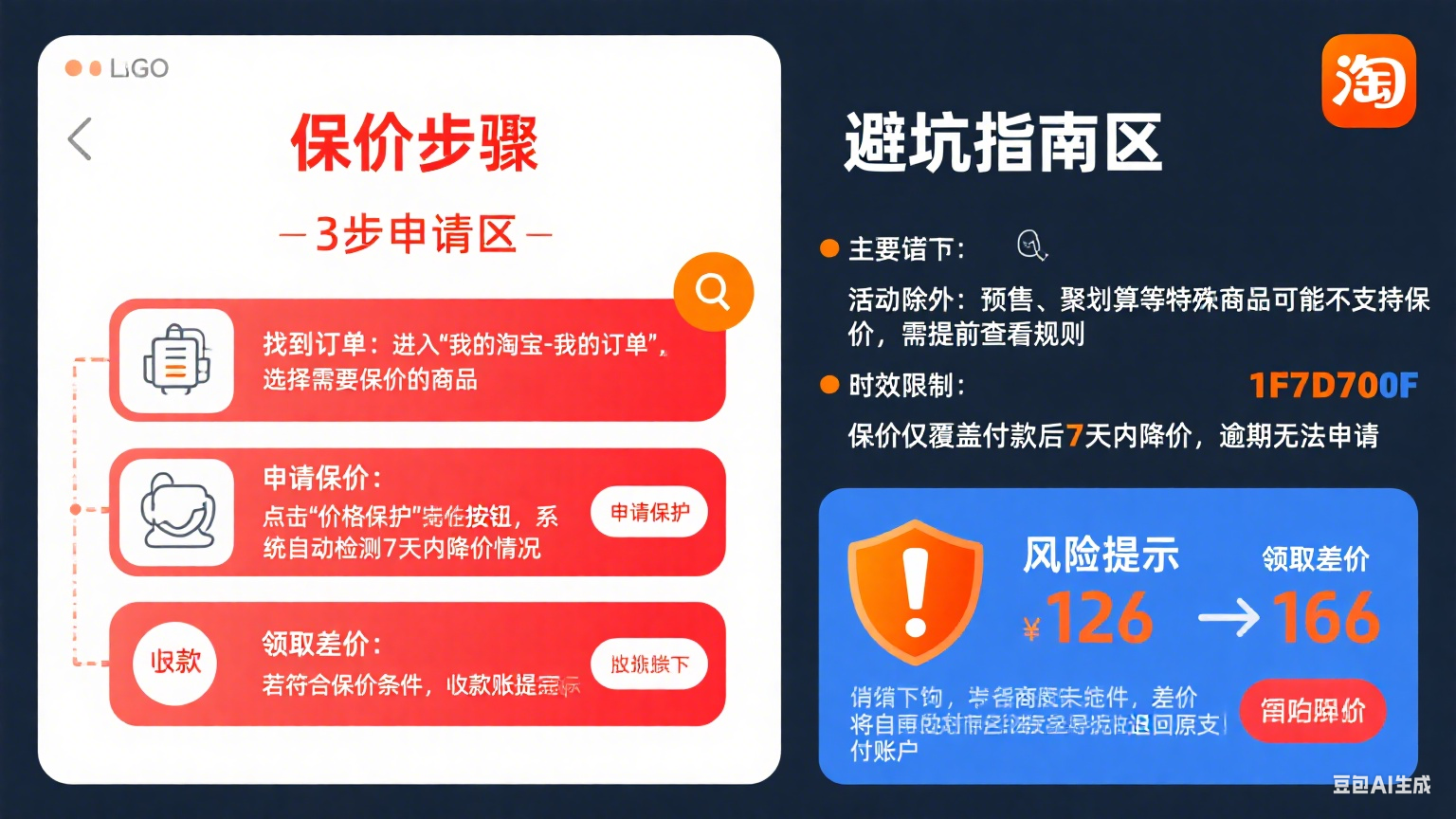 淘宝保价怎么用?3 步申请 + 避坑全指南,别让差价白丢