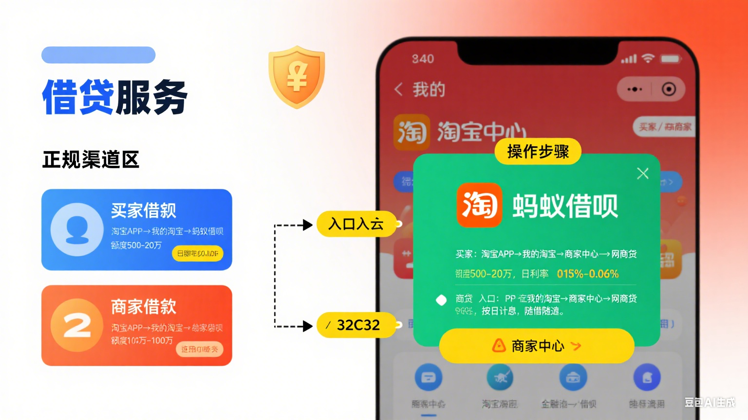 淘宝可以借钱吗?正规渠道 + 申请流程 + 避坑指南,商家买家都适用