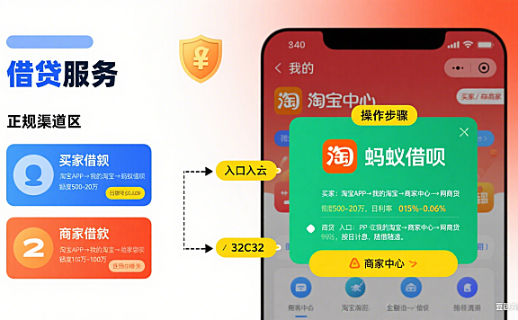 淘宝可以借钱吗？正规渠道 + 申请流程 + 避坑指南，商家买家都适用
