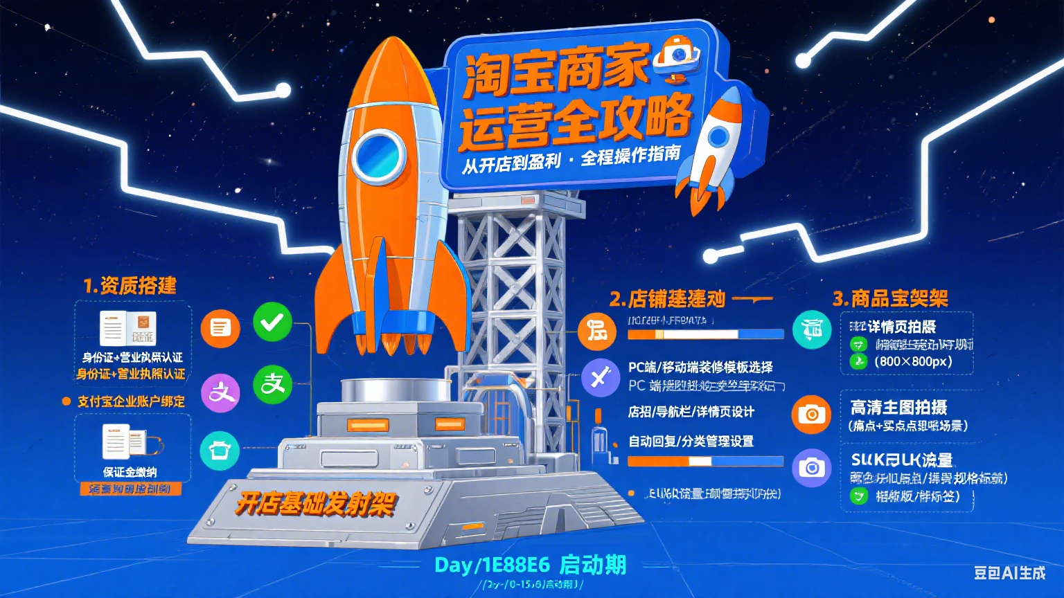 淘宝商家怎么运营?从开店到盈利全攻略