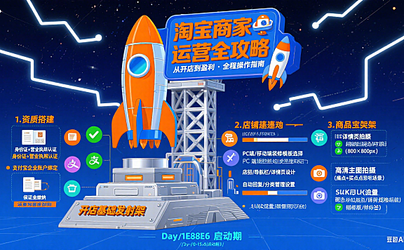 淘宝商家怎么运营？从开店到盈利全攻略