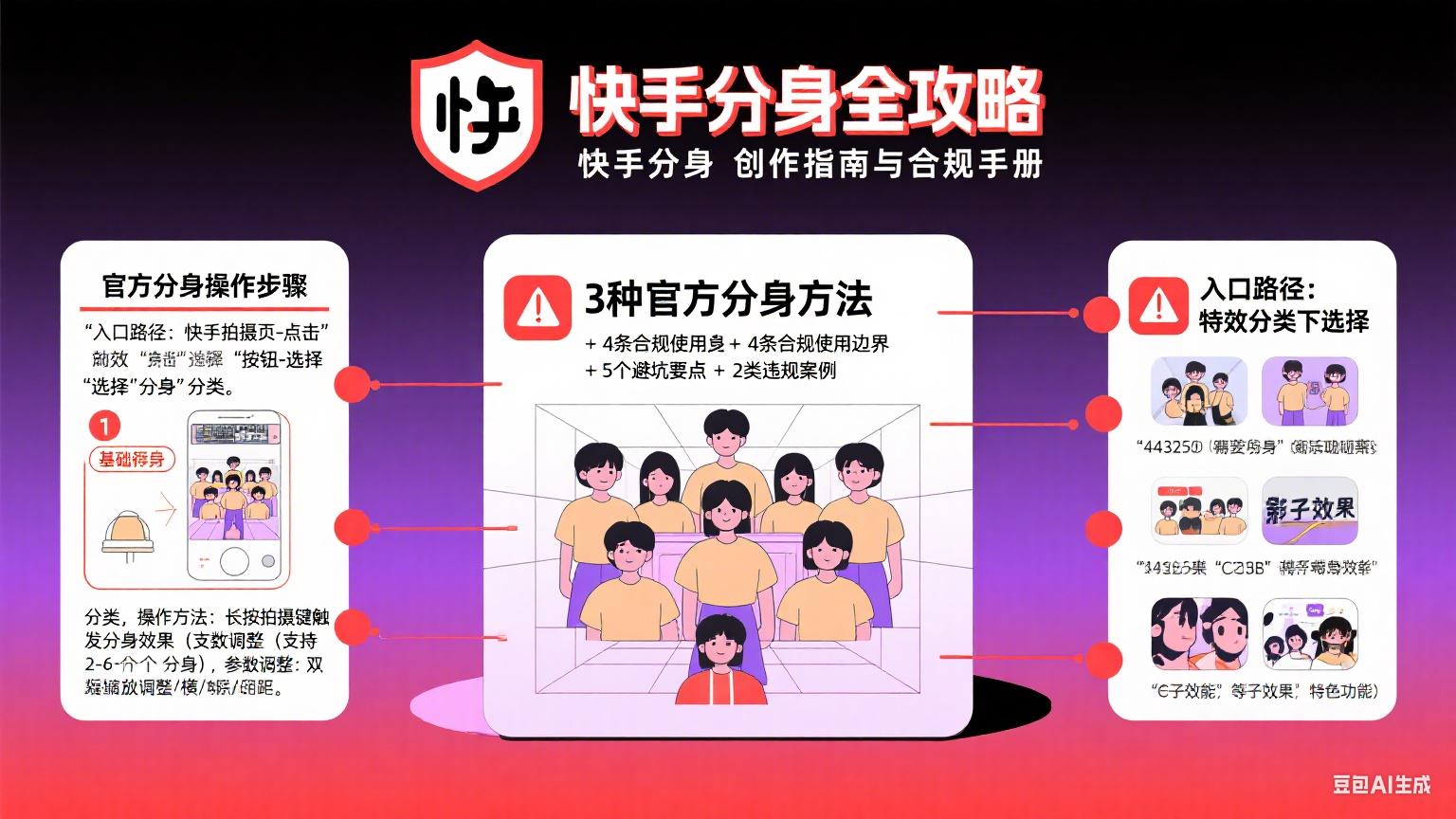 快手分身怎么弄?官方操作 + 合规边界 + 避坑全攻略
