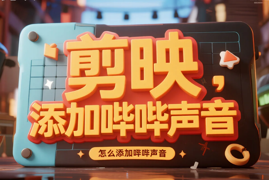 剪映怎么添加哔哔声音?3 步精准适配 + 4 个避坑技巧