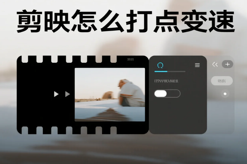 剪映怎么打点变速?3 步精准卡点 + 4 个避坑技巧