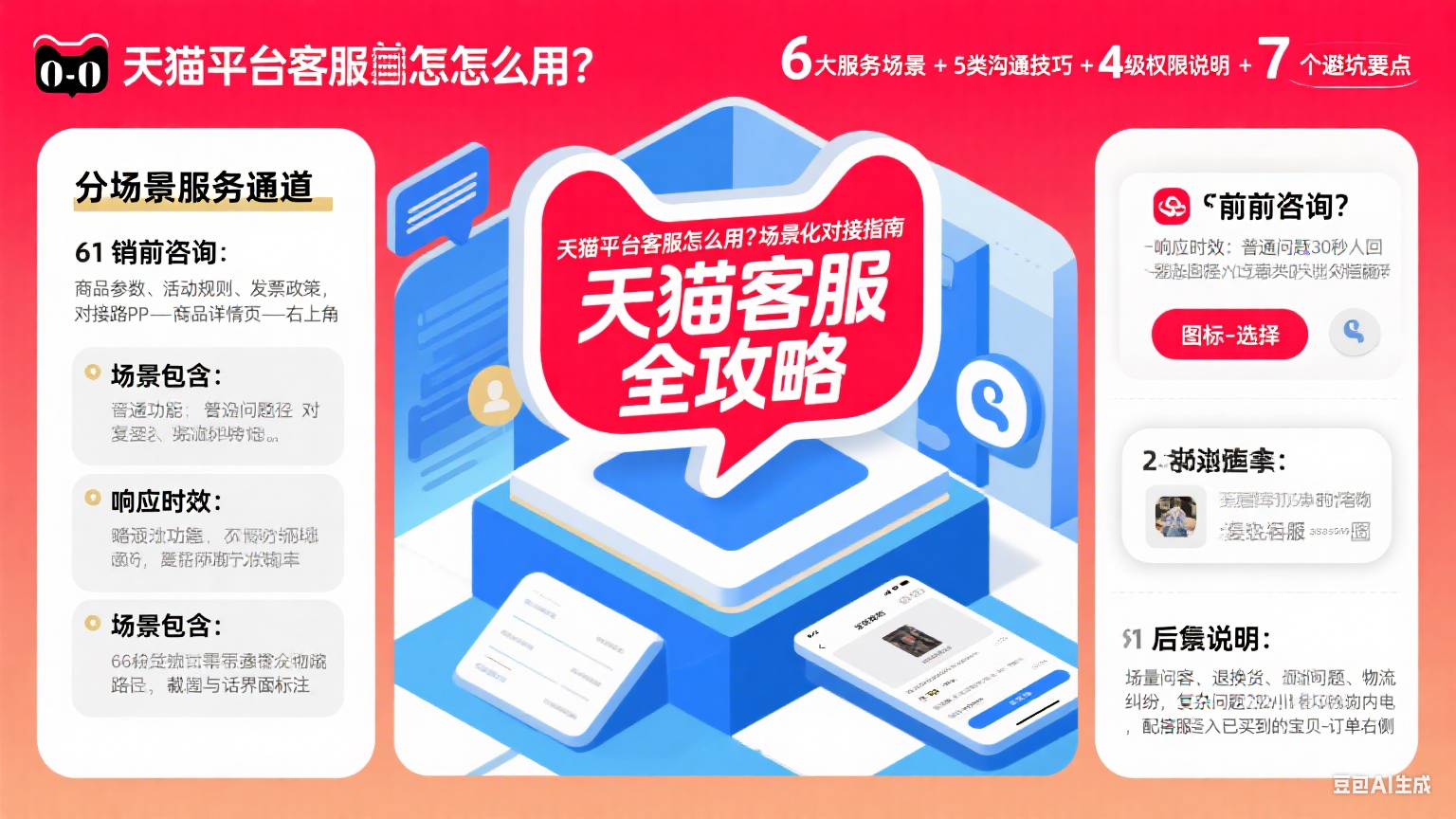 天猫平台客服怎么用?分场景对接 + 技巧 + 避坑全攻略