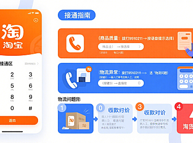 淘宝售后电话怎么打？分场景接通 + 避坑指南，解决售后难题