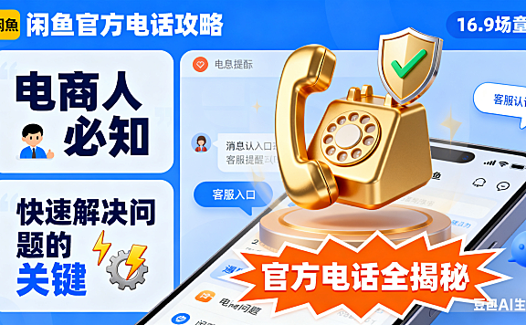 闲鱼官方电话全揭秘：电商人必知，快速解决问题的关键